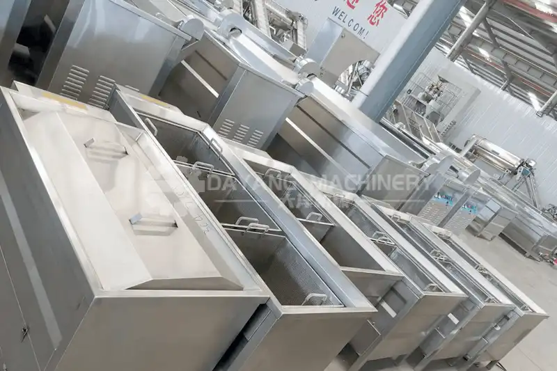 Máquina de freír de operación manual